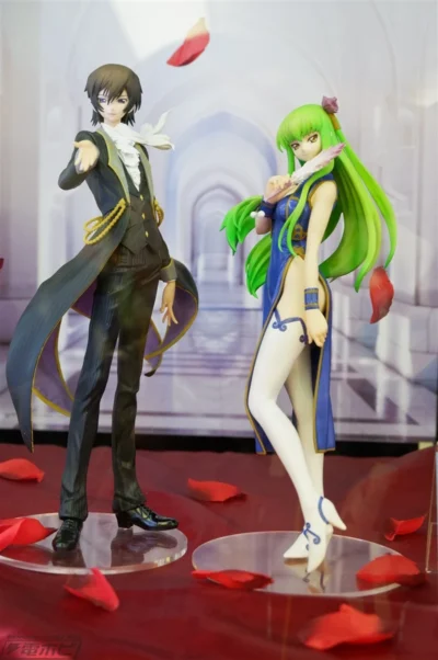 Japanese Anime Code Geass Lelouch of The Rebellion C C Lelouch Lamperouge Ver 2 PVC Action 1 - Code Geass Store